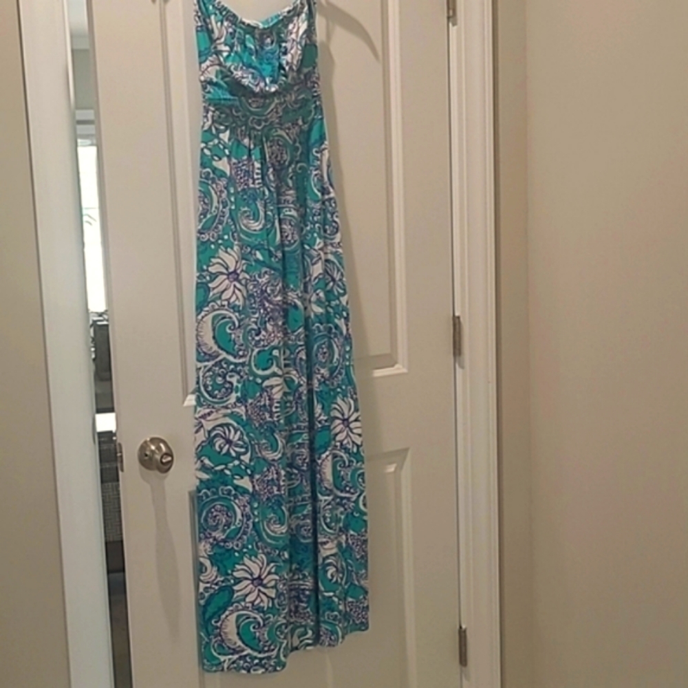 Lilly pulitzer Holbrook slimming maxi dress